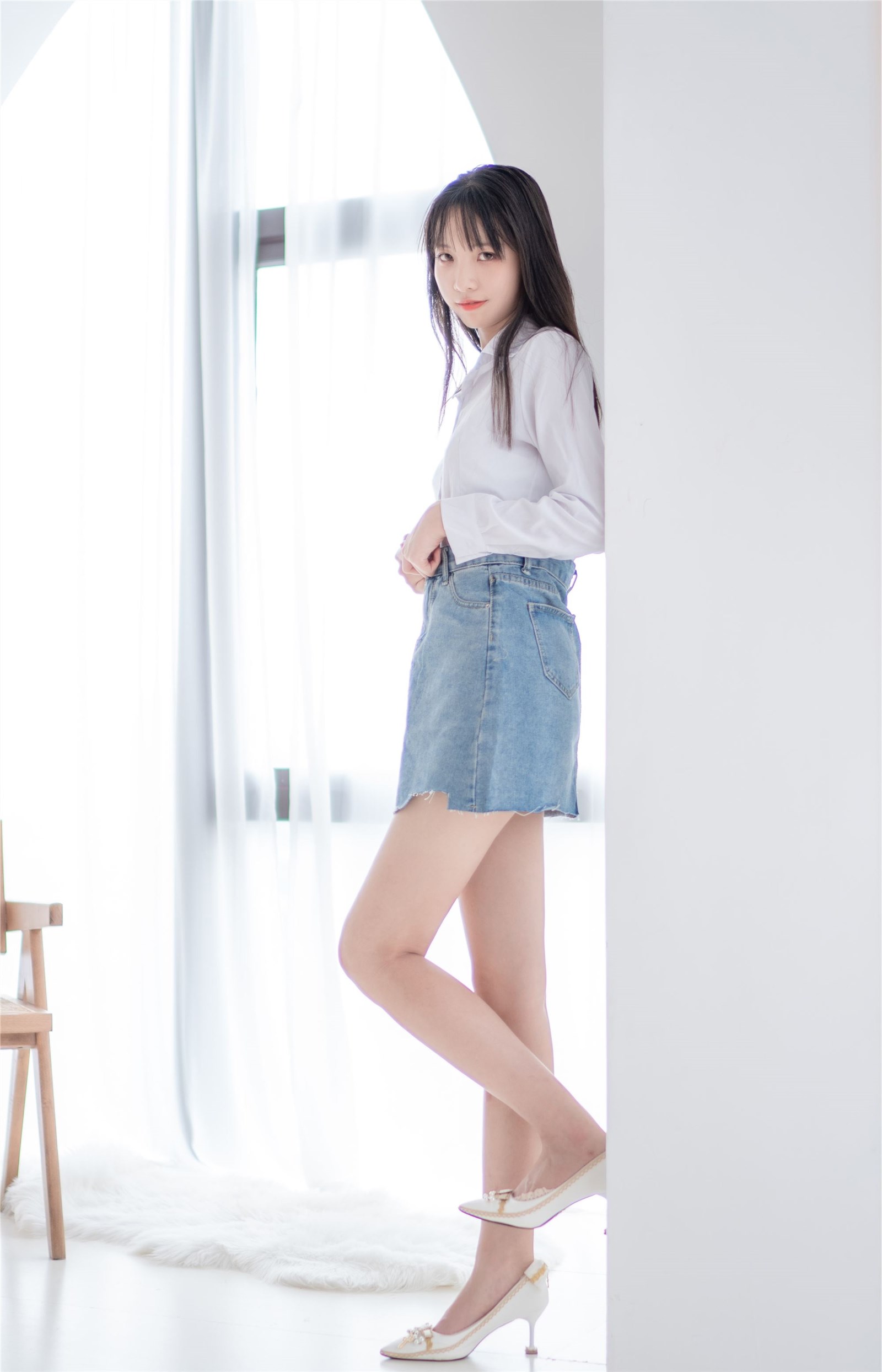 Watermelon Girl - NO.23 Shirt-jean skirt(3)